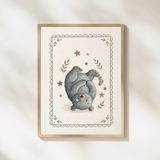 Lámina decorativa infantil – Todo bajo control