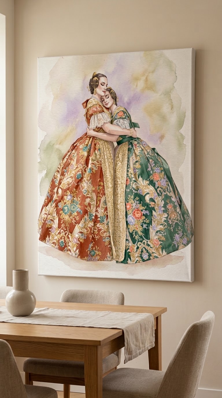 Lienzos de fallera